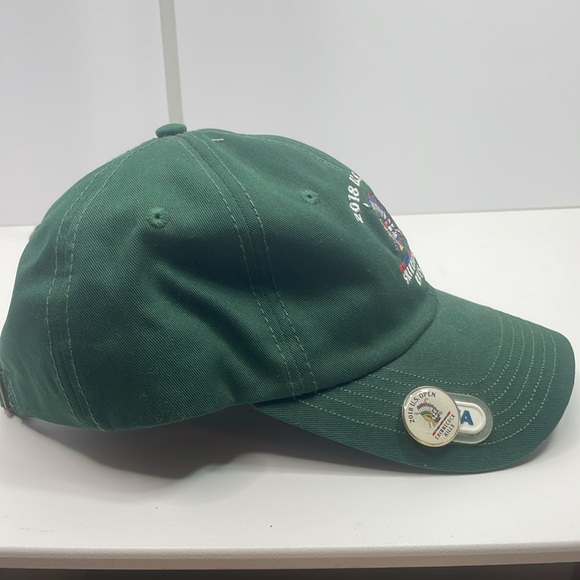 USGA MEMBER U.S. Open 2018  Shinnecock Baseball Cap Hat & Magnetic Ball Marker - Picture 9 of 12